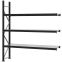 Weitspannregal Anbauregal FORTIS, 2.500×2.250×500 mm, verzinkt
