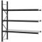 Weitspannregal Anbauregal FORTIS, 2.500×2.250×600 mm, verzinkt