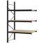 Weitspannregal Anbauregal FORTIS, 2.500×1.500×800 mm, Spanplatte