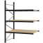 Weitspannregal Anbauregal FORTIS, 2.500×1.750×1.000 mm, Spanplatte