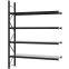 Weitspannregal Anbauregal FORTIS, 3.000×2.250×500 mm, verzinkt