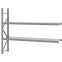Weitspannregal Anbauregal FORTIS, 2.000×2.500×500 mm, verzinkt