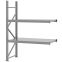 Weitspannregal Anbauregal FORTIS, 2.000×1.500×600 mm, verzinkt