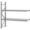 Weitspannregal Anbauregal FORTIS, 2.000×2.000×600 mm, verzinkt