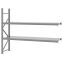 Weitspannregal Anbauregal FORTIS, 2.000×2.500×600 mm, verzinkt