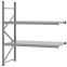 Weitspannregal Anbauregal FORTIS, 2.000×1.750×800 mm, verzinkt