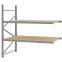 Weitspannregal Anbauregal FORTIS, 2.000×2.000×1.000 mm, Spanplatte