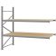 Weitspannregal Anbauregal FORTIS, 2.000×2.250×1.000 mm, Spanplatte