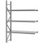Weitspannregal Anbauregal FORTIS, 2.500×1.750×500 mm, verzinkt