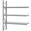 Weitspannregal Anbauregal FORTIS, 2.500×2.000×500 mm, verzinkt