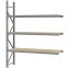 Weitspannregal Anbauregal FORTIS, 2.500×2.000×500 mm, Spanplatte