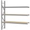 Weitspannregal Anbauregal FORTIS, 2.500×2.250×500 mm, Spanplatte