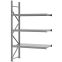 Weitspannregal Anbauregal FORTIS, 2.500×1.500×600 mm, verzinkt