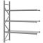 Weitspannregal Anbauregal FORTIS, 2.500×2.000×600 mm, verzinkt