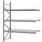 Weitspannregal Anbauregal FORTIS, 2.500×2.000×800 mm, verzinkt
