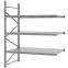 Weitspannregal Anbauregal FORTIS, 2.500×2.000×1.000 mm, verzinkt