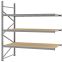 Weitspannregal Anbauregal FORTIS, 2.500×2.250×1.000 mm, Spanplatte