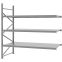 Weitspannregal Anbauregal FORTIS, 2.500×2.500×1.000 mm, verzinkt