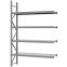 Weitspannregal Anbauregal FORTIS, 3.000×2.000×500 mm, verzinkt