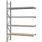 Weitspannregal Anbauregal FORTIS, 3.000×2.000×500 mm, Spanplatte