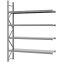 Weitspannregal Anbauregal FORTIS, 3.000×2.250×500 mm, verzinkt