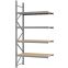 Weitspannregal Anbauregal FORTIS, 3.000×1.500×600 mm, Spanplatte