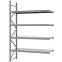 Weitspannregal Anbauregal FORTIS, 3.000×2.000×600 mm, verzinkt