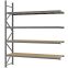 Weitspannregal Anbauregal FORTIS, 3.000×2.500×600 mm, Spanplatte