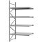 Weitspannregal Anbauregal FORTIS, 3.000×1.500×800 mm, verzinkt
