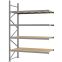 Weitspannregal Anbauregal FORTIS, 3.000×2.000×800 mm, Spanplatte