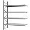 Weitspannregal Anbauregal FORTIS, 3.000×2.250×800 mm, verzinkt