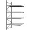 Weitspannregal Anbauregal FORTIS, 3.000×1.500×1.000 mm, verzinkt