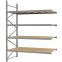 Weitspannregal Anbauregal FORTIS, 3.000×2.250×1.000 mm, Spanplatte