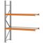 Weitspannregal Anbauregal FORTIS, 2.000×1.500×500 mm, verzinkt