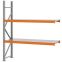 Weitspannregal Anbauregal FORTIS, 2.000×1.750×500 mm, verzinkt