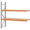 Weitspannregal Anbauregal FORTIS, 2.000×2.000×500 mm, Spanplatte