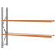 Weitspannregal Anbauregal FORTIS, 2.000×2.500×500 mm, verzinkt
