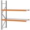 Weitspannregal Anbauregal FORTIS, 2.000×1.750×600 mm, verzinkt