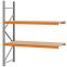 Weitspannregal Anbauregal FORTIS, 2.000×1.750×600 mm, Spanplatte