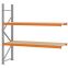 Weitspannregal Anbauregal FORTIS, 2.000×2.000×600 mm, Spanplatte