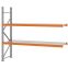 Weitspannregal Anbauregal FORTIS, 2.000×2.250×600 mm, verzinkt