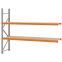 Weitspannregal Anbauregal FORTIS, 2.000×2.500×600 mm, Spanplatte