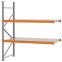 Weitspannregal Anbauregal FORTIS, 2.000×1.750×800 mm, verzinkt