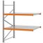 Weitspannregal Anbauregal FORTIS, 2.000×1.500×1.000 mm, verzinkt