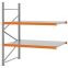 Weitspannregal Anbauregal FORTIS, 2.000×1.750×1.000 mm, verzinkt