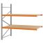 Weitspannregal Anbauregal FORTIS, 2.000×2.250×1.000 mm, Spanplatte