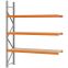 Weitspannregal Anbauregal FORTIS, 2.500×2.000×500 mm, Spanplatte