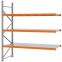 Weitspannregal Anbauregal FORTIS, 2.500×2.250×800 mm, verzinkt
