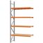 Weitspannregal Anbauregal FORTIS, 3.000×1.500×500 mm, Spanplatte