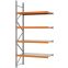 Weitspannregal Anbauregal FORTIS, 3.000×1.500×600 mm, verzinkt